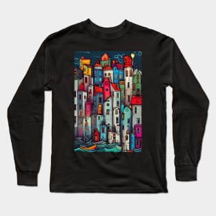 Houses by the sea Long Sleeve T-Shirt